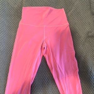 Lululemon align pink pants size 6